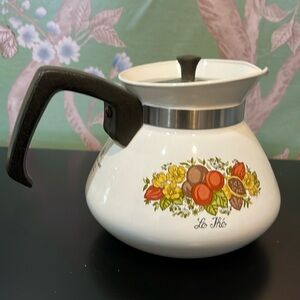 Vintage Corningware Coffee Tea Pot